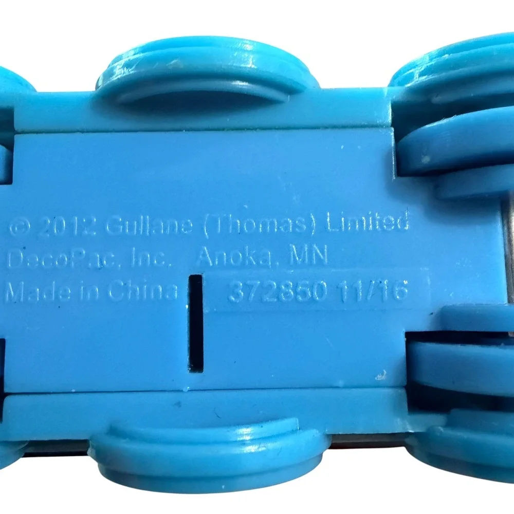 Thomas & Friends DecoPac 2012 Thomas the Tank Engine Blue Train Toy No 1